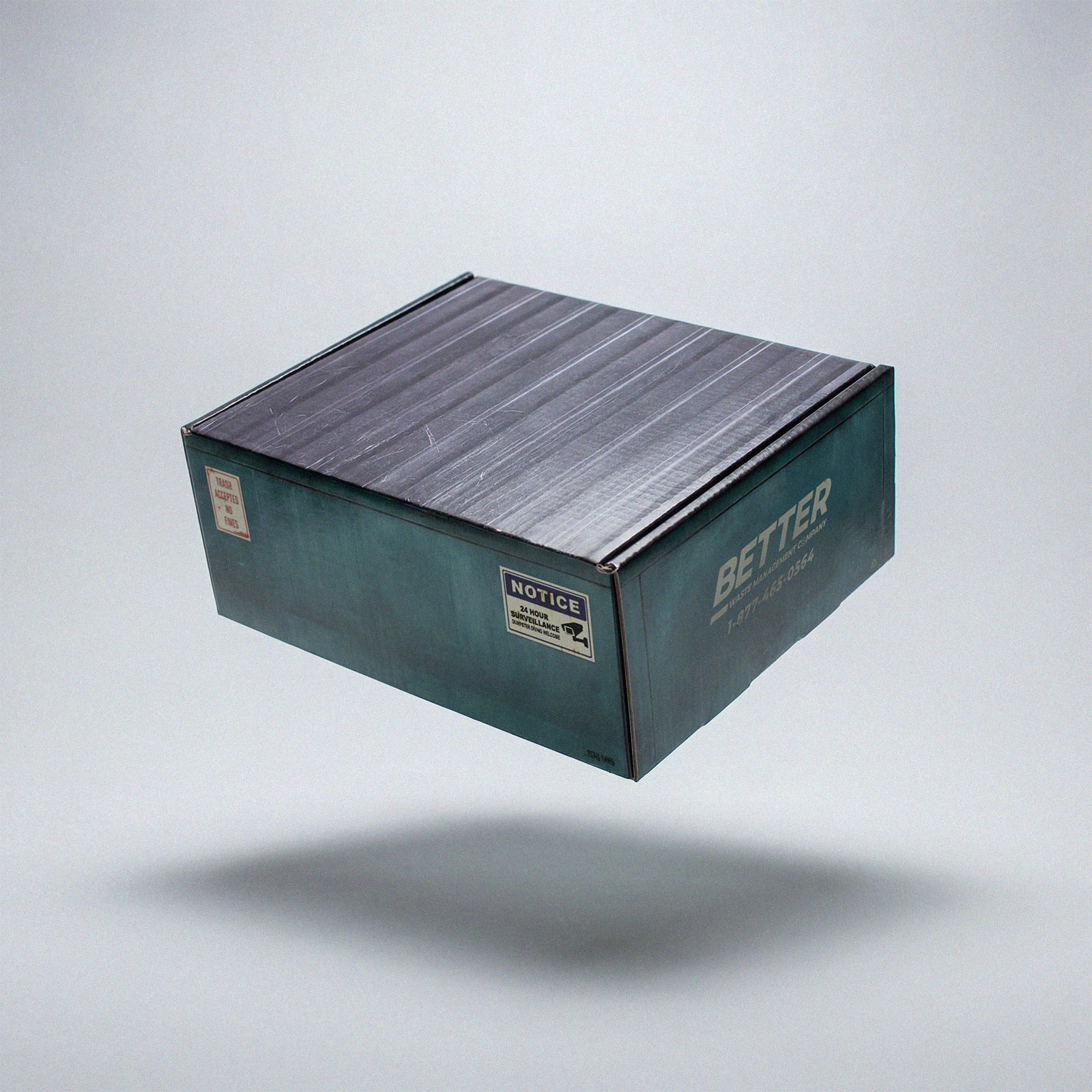 Floating Dumpster 1 - Le Bon Marché x BETTER: Dumpster Diving
