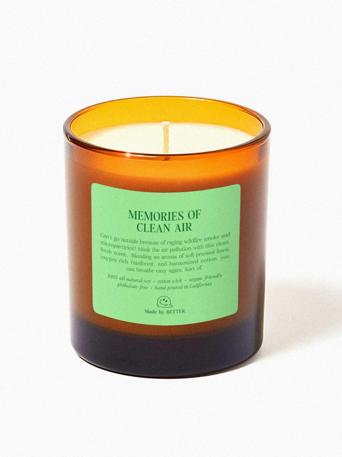 Nearly Gone Candle Co. - Memories of Clean Air Candle