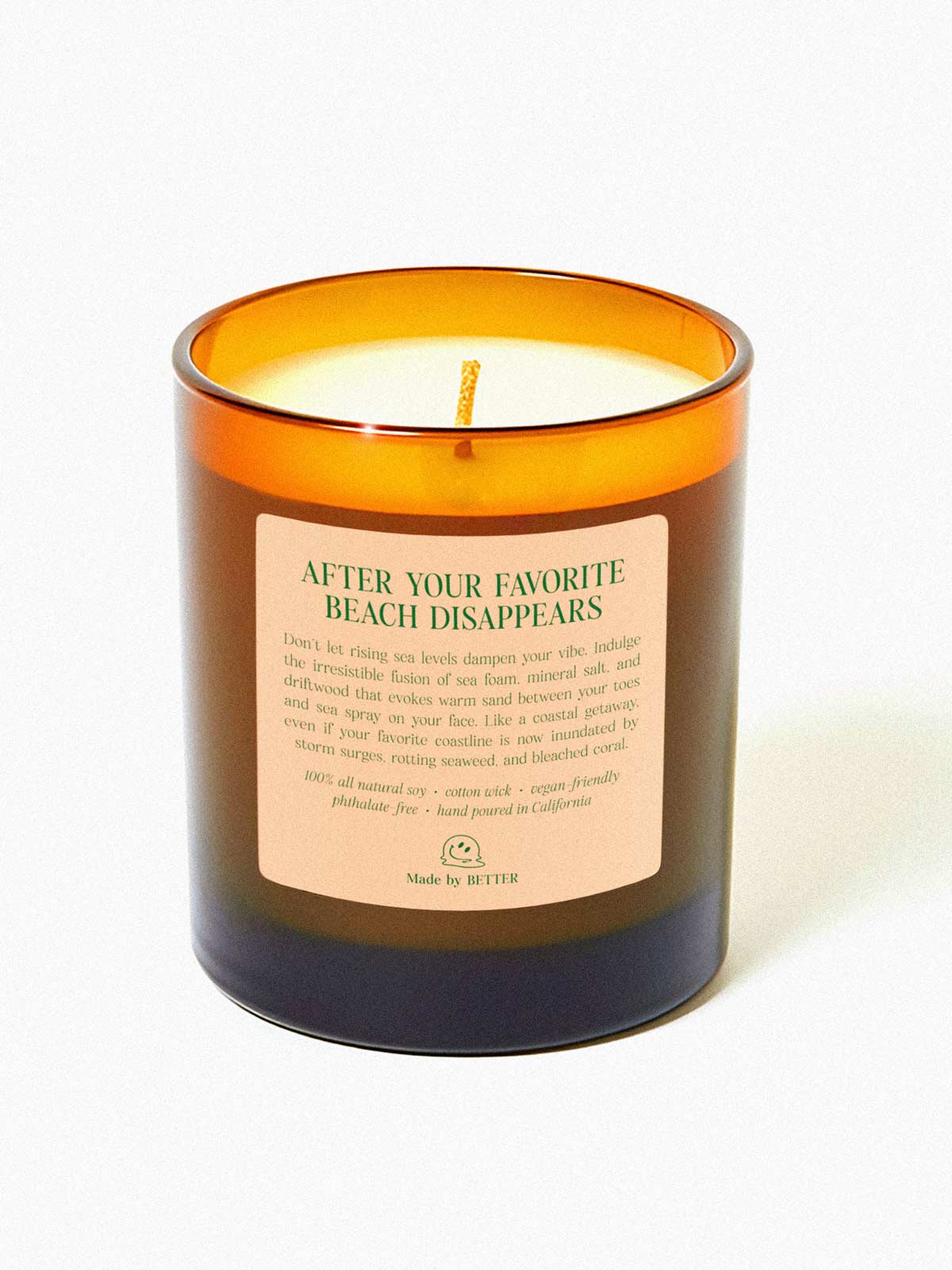 Nearly Gone Candle Co. - After Your Favorite Beach Disappears Candle