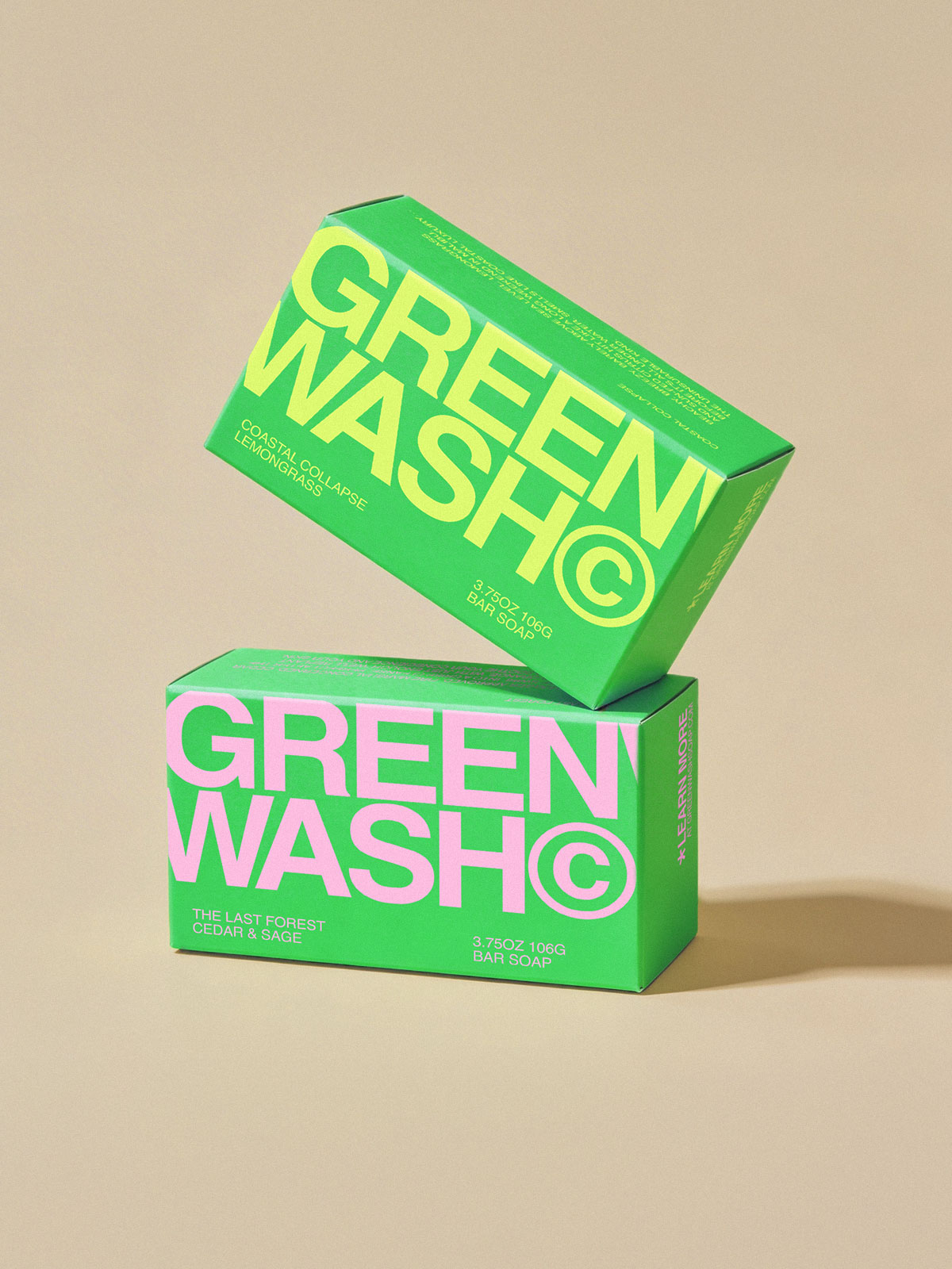 GREENWASH© Soap — Forest Coastal 2-Pack
